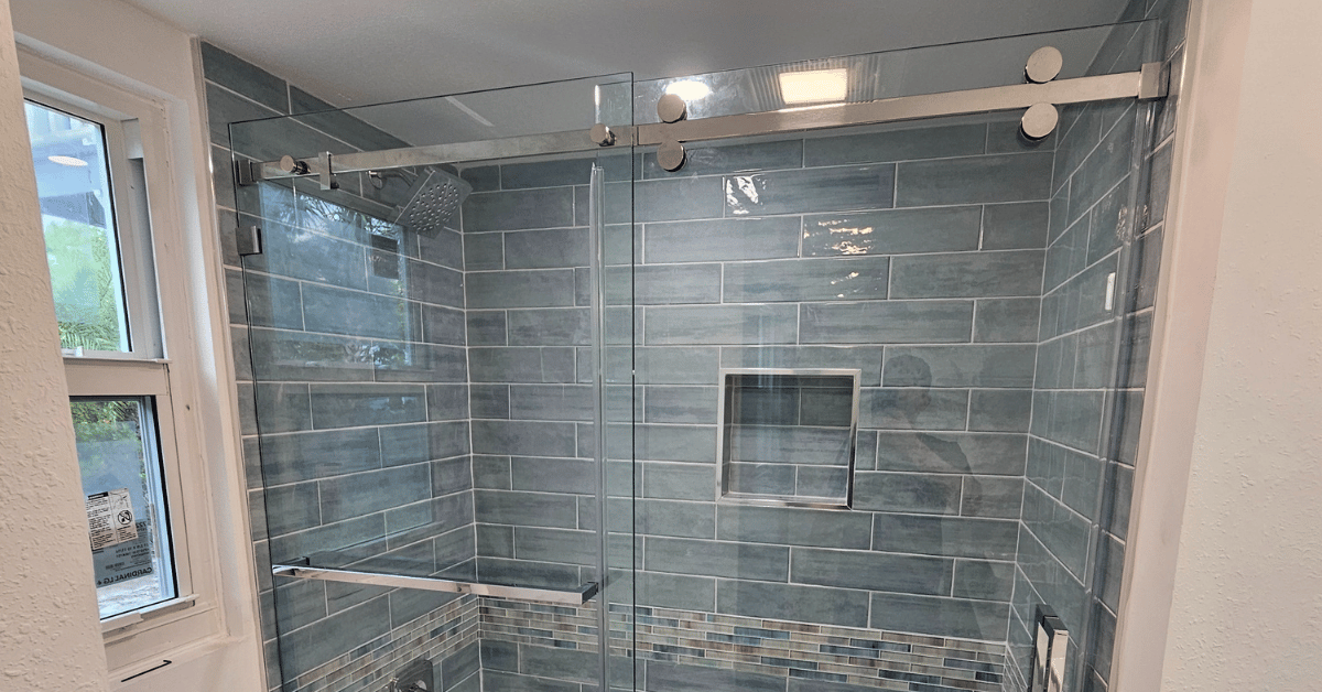 Bathroom glass installation - Unlimited Shower Glass